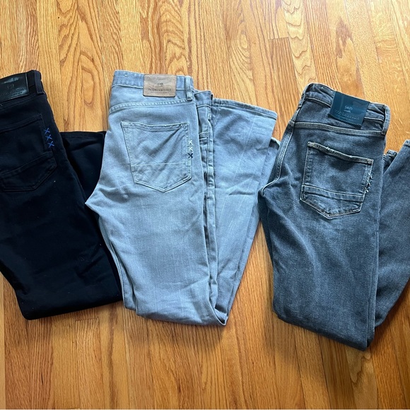 Men's Black and Gray Scotch & Soda Jeans Bundle - Picture 1 of 4